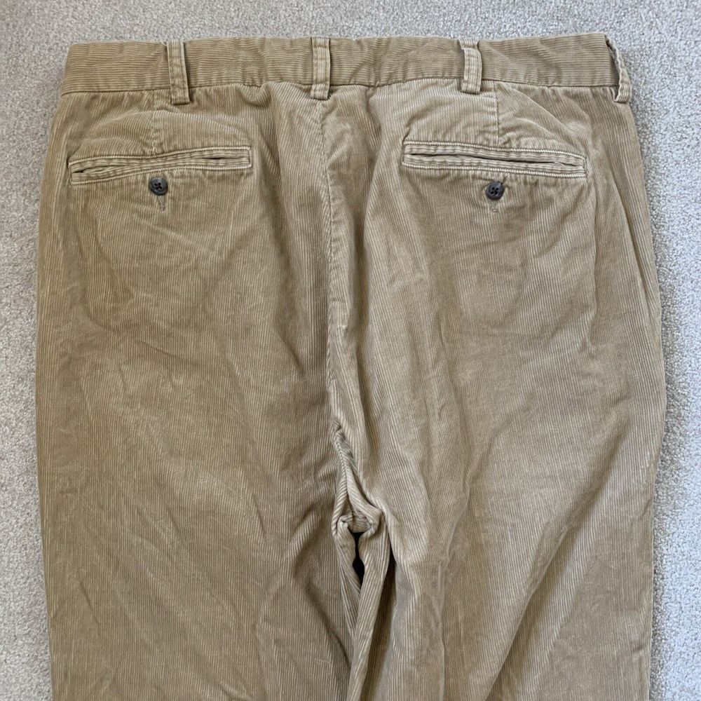 Vtg Polo Ralph Lauren Mens Sz 38X34 (Fits 36x33) Prospect Corduroy Pants‎ Beige - Picture 10 of 10